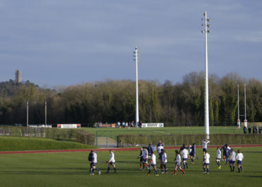 Le XV de France en stage