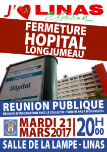 affiche reunion hopital