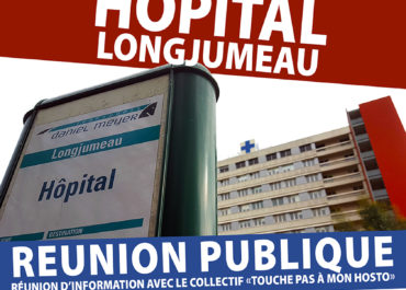 Réunion publique contre la fermeture de l’Hôpital de Longjumeau