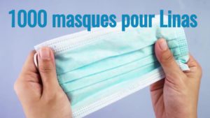 masques proposé par m PELLETANT pour les habitants pendant le covid-19
