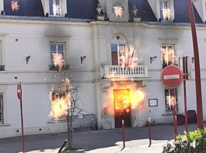 Illustrer la situation de catastrophe à la mairie de Linas