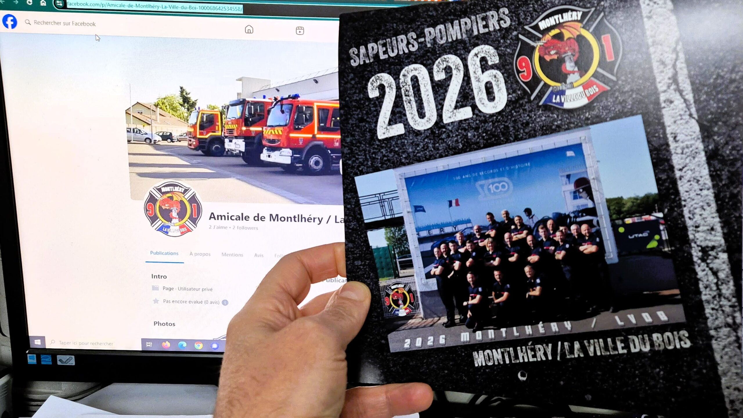 Le calendrier des pompiers 2026 est en vente