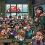 il fait frois a ecole de linas