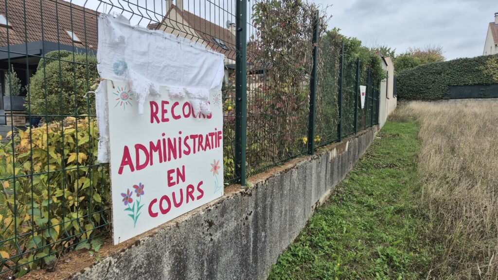 linas la commune construit sur les espace verts