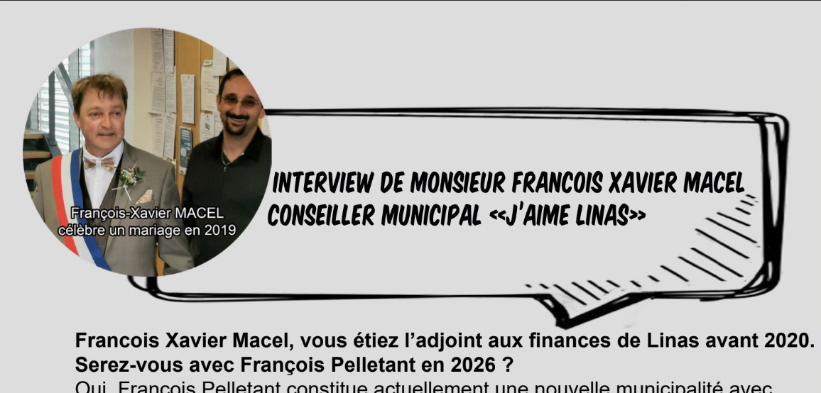 François Xavier Macel donne une interview au verso de ma lettre de voeux 2026