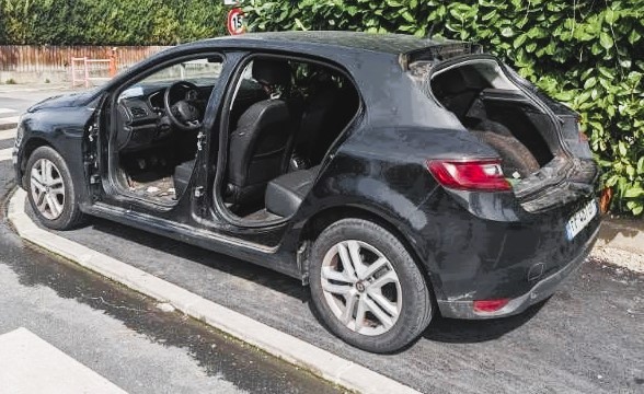 vols de pièces auto a linas