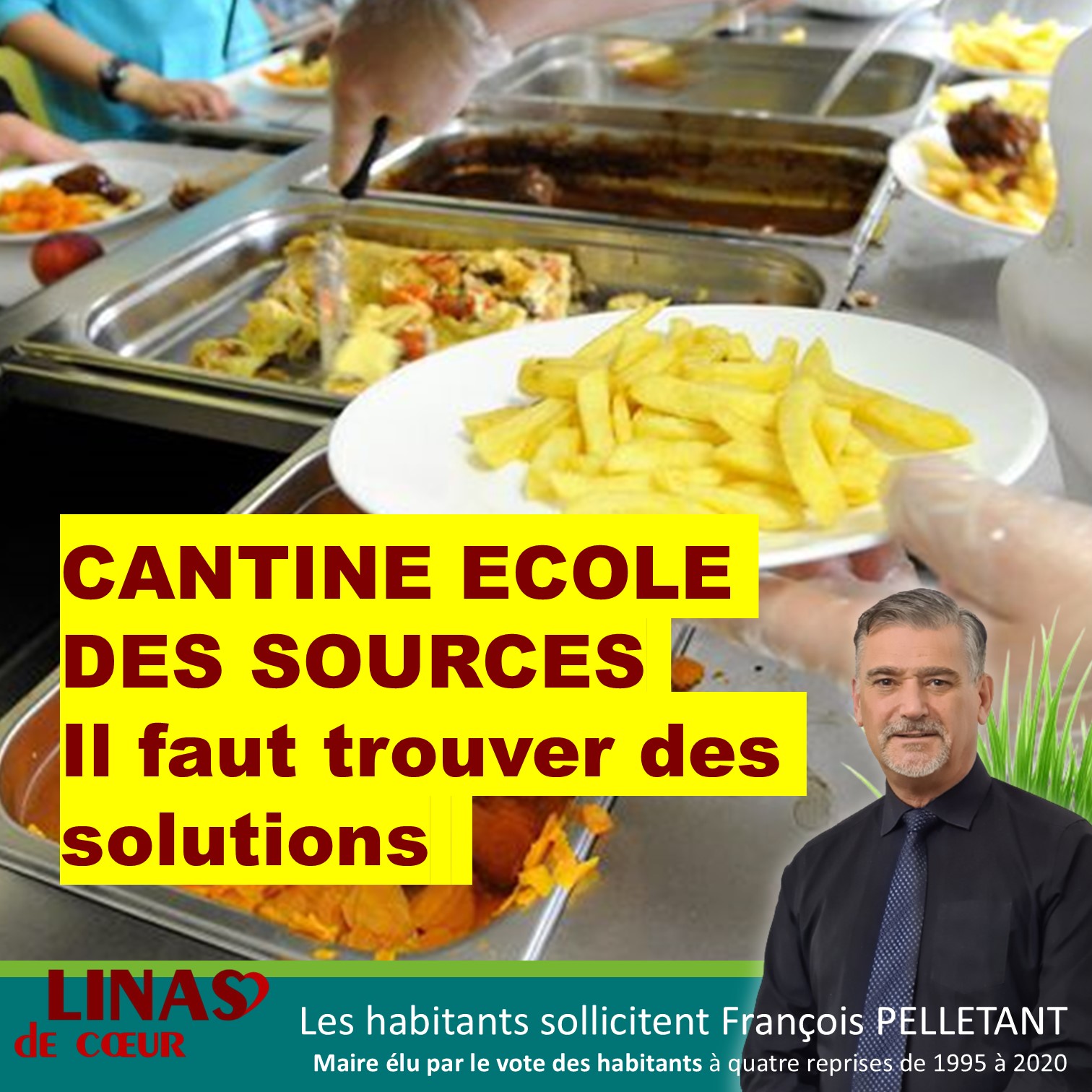 La saturation du restaurant scolaire des Sources est un problème qui dure d’année en année