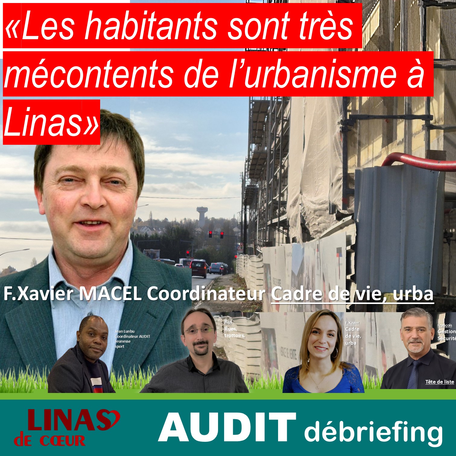 Urbanisme et Cadre de Vie : Les Récriminations Consternantes des Linois à l’Audit